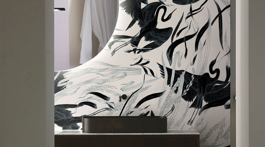 Tecnografica Tapeten für Badezimmer